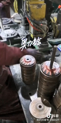 discos de moedura abrasivos super-finos da roda do metal de 100x6x16mm